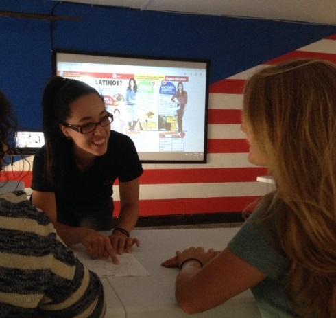 A typical Spanish class at OLSA
