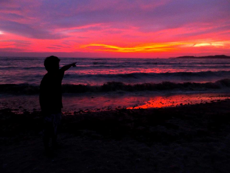 Sunset at Cabo de la Vela