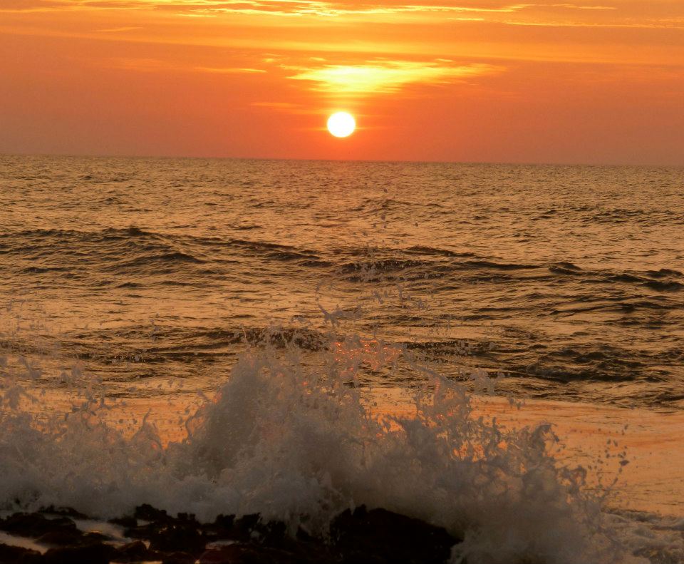 Sunset at Punta Gallinas