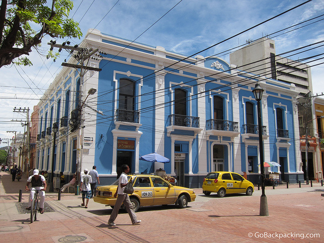 Arquitectura colonial bien preservada en Santa Marta