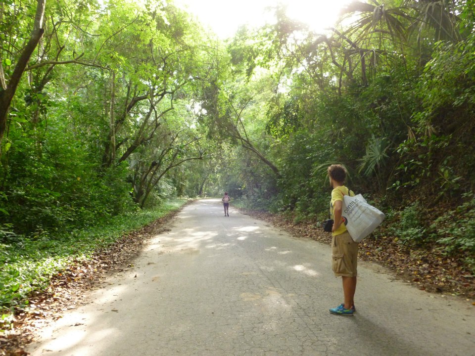 The entrance to Parque Tayrona