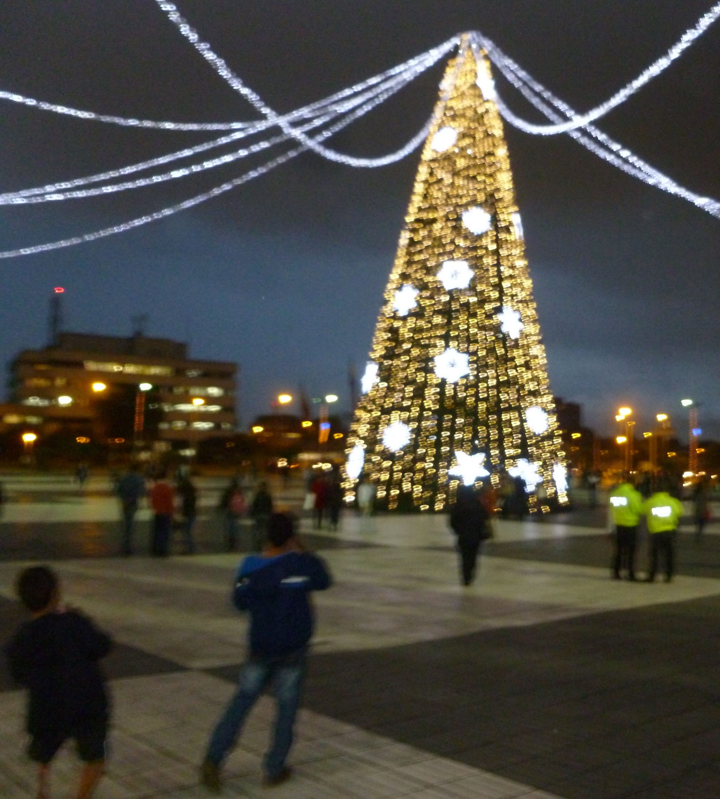 The tree outside Centro Comercial Gran Estación The tree outside Centro Comercial Gran Estación