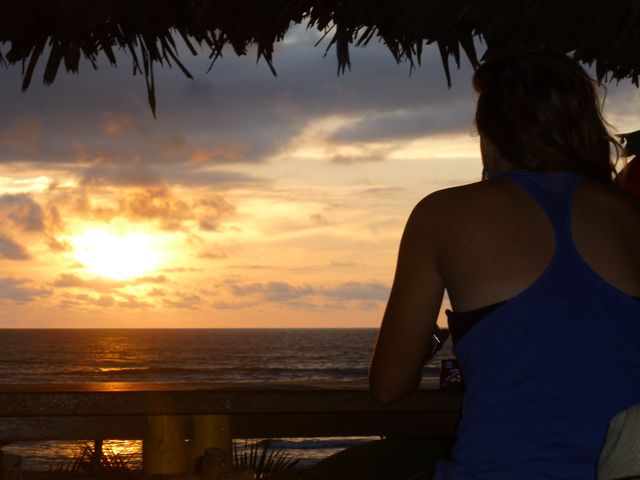 I loved watching the sunset from The Humpback Turtle. 