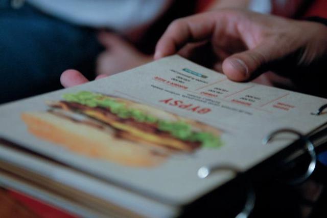 Yeah, that's what I'll have...the gypsy burger. 