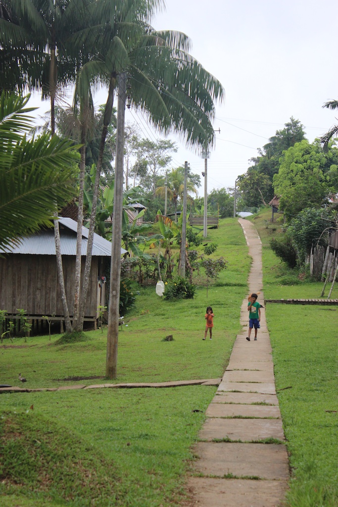 Macagua The indigenous village of Macagua in the Colombian Amazon