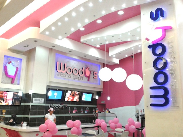Woody's frozen yogurt