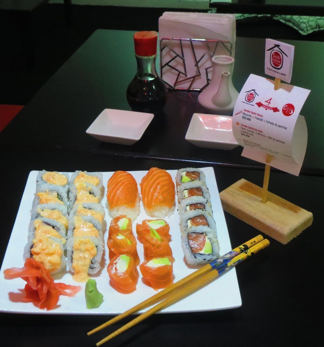 The fresh and various options at Sushi House will not disappoint.