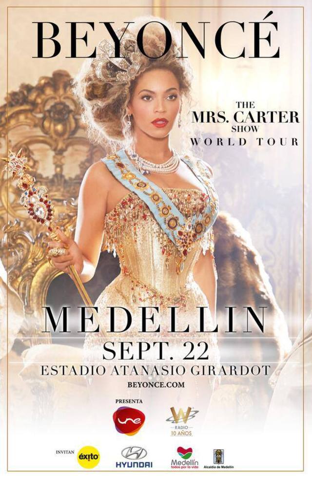This concert should have Medellín pretty festive in the month after its biggest festival, La Feria de las Flores. 
