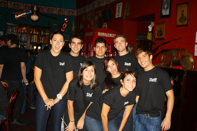 Staff The event staff.
