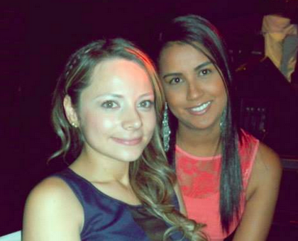 Viviana Rios (left) y Viviana Villa Viviana Rios (left) y Viviana Villa