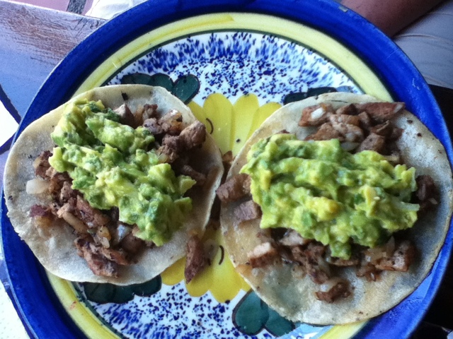 The tacos at Orale! are delicious. 