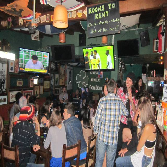 The Shamrock There is almost always a good party on the weekends at the Shamrock.