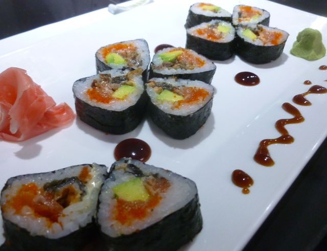 The salmon skin roll is my favorite.