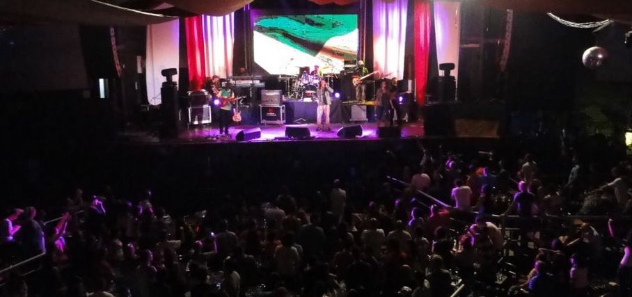 Even from the back of the club, you could enjoy the The Wailers as much as anyone else. 