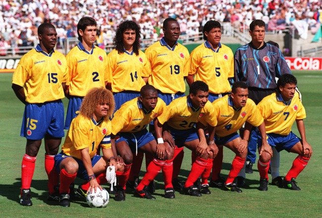 El equipo de Colombia del Mundial 1994