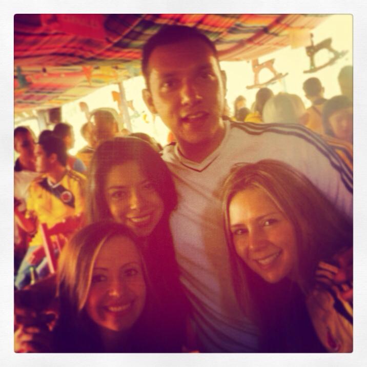 It was all smiles at La Chingona