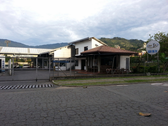 AutoSur A view of the AutoSur premises where I learned to ride.