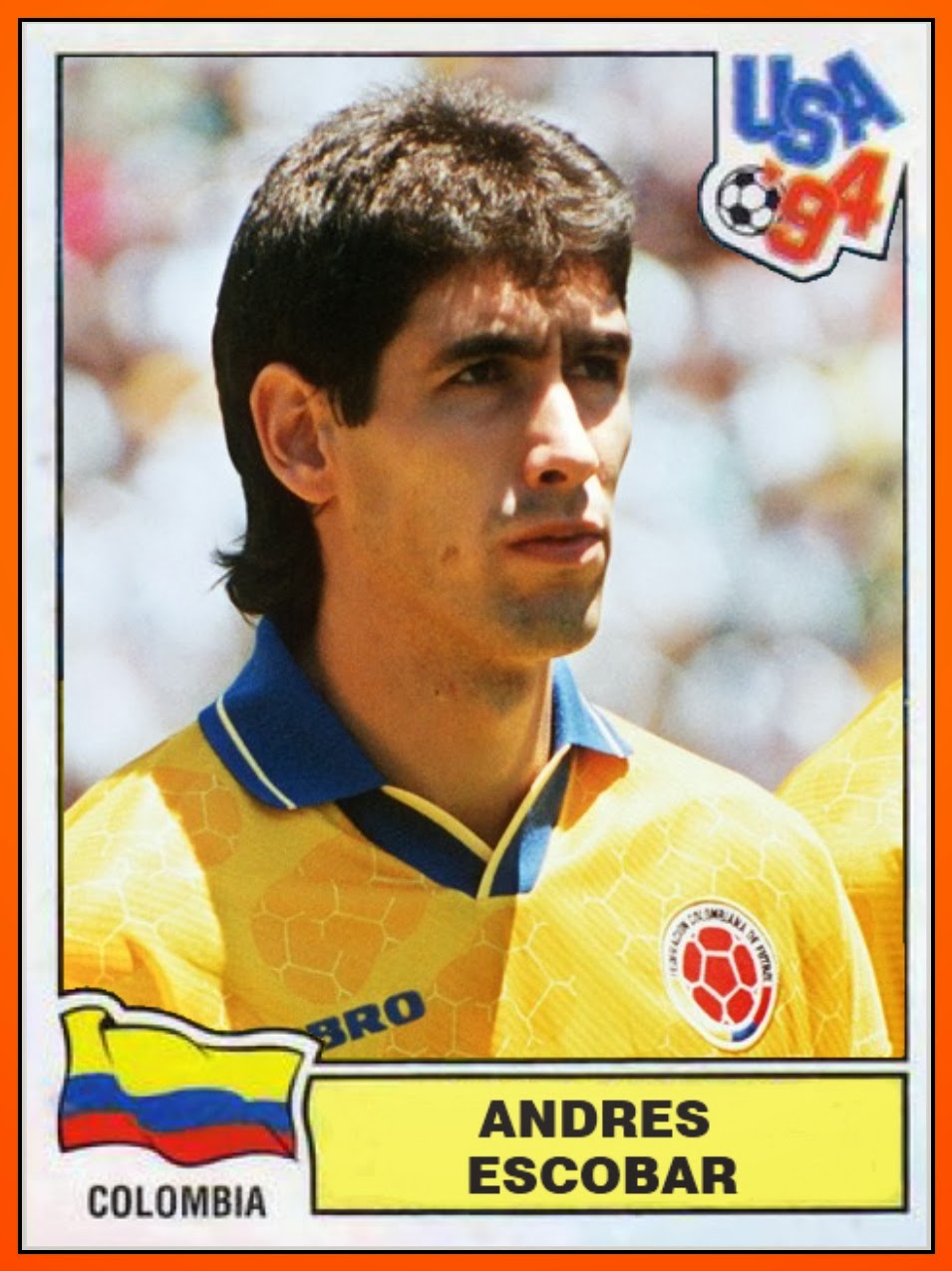Andres Escobar 1994 World Cup Andres Escobar 1994 World Cup