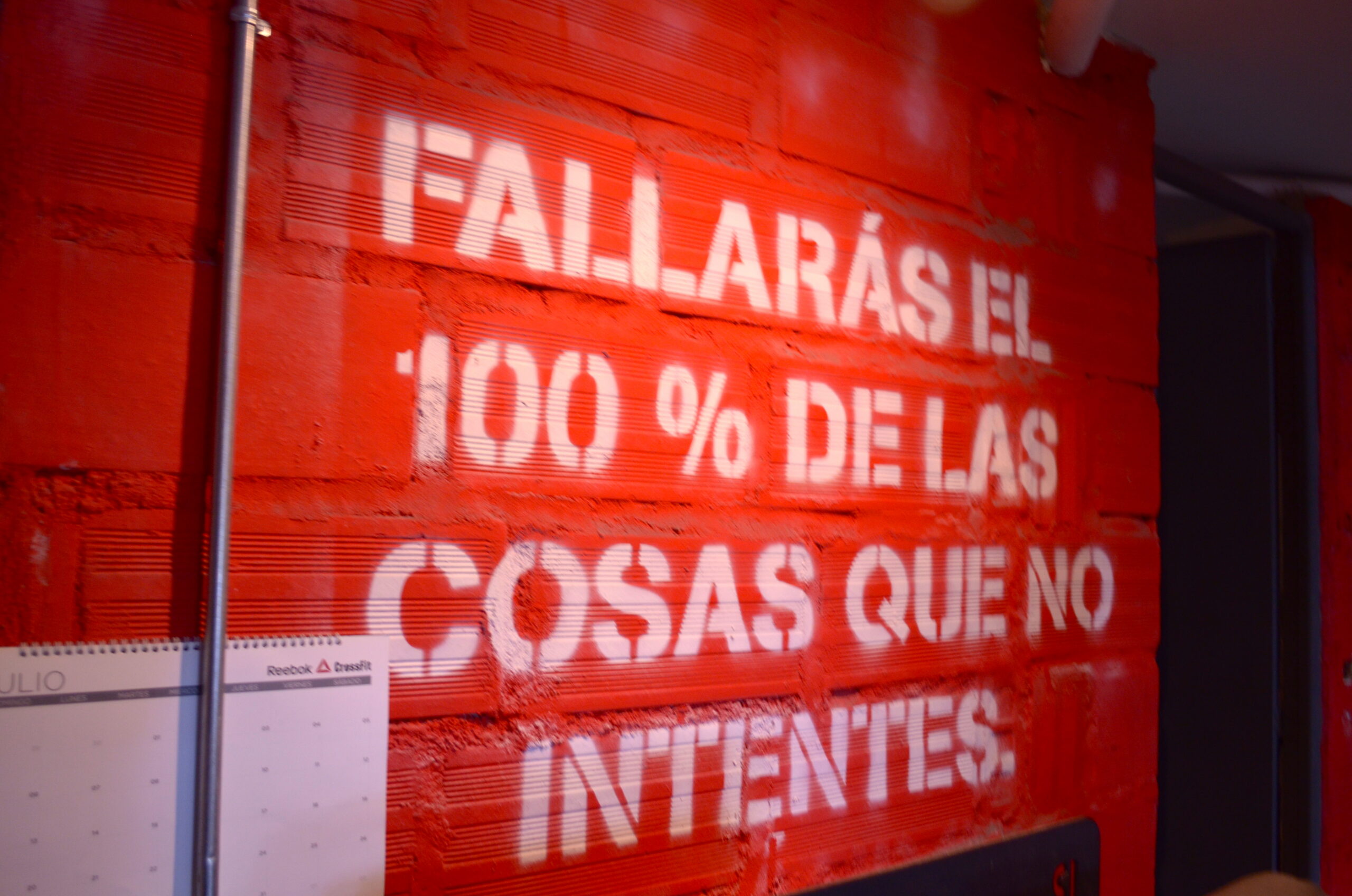 You will fail 100% of the things you don't attempt.