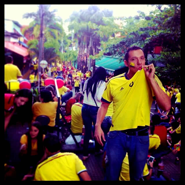 Andrew Macia Andrew Macia ready for Colombia vs Uruguay
