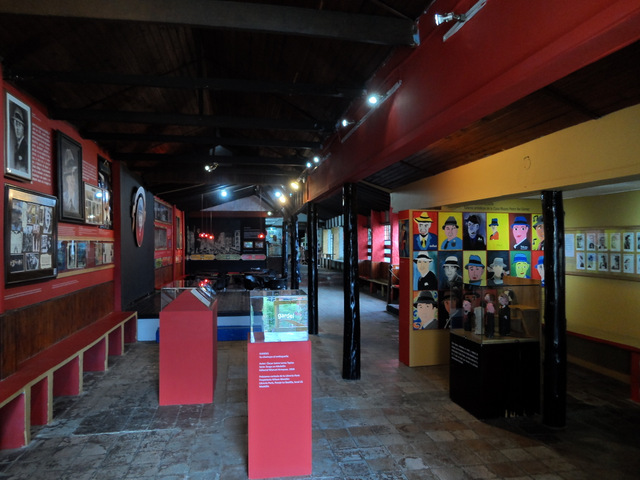 Inside the Museo Casa Gardeliana.
