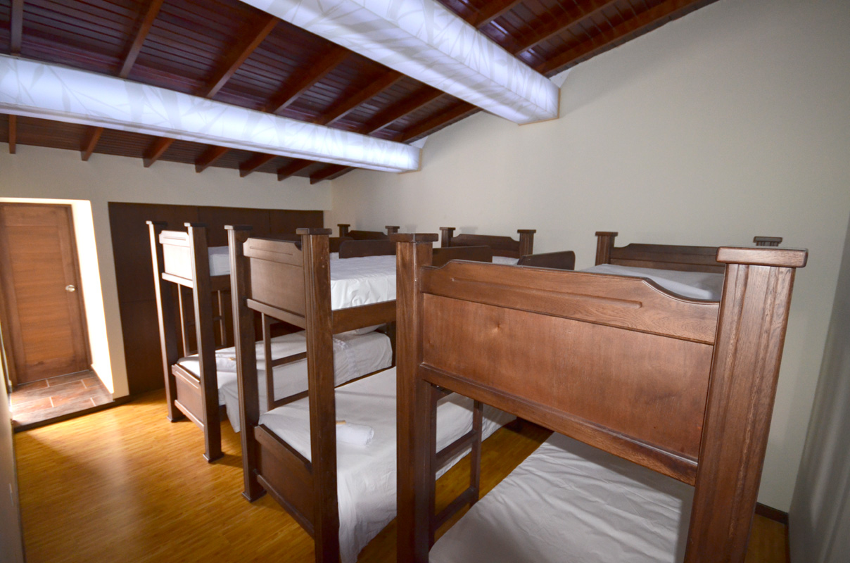 Dormitorio Los dormitorios comienzan en 30.000 pesos por noche en Happy Buddha Boutique Hostel.