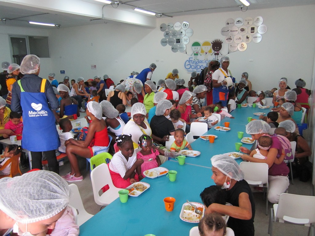 Healthy eating Healthy eating at the project