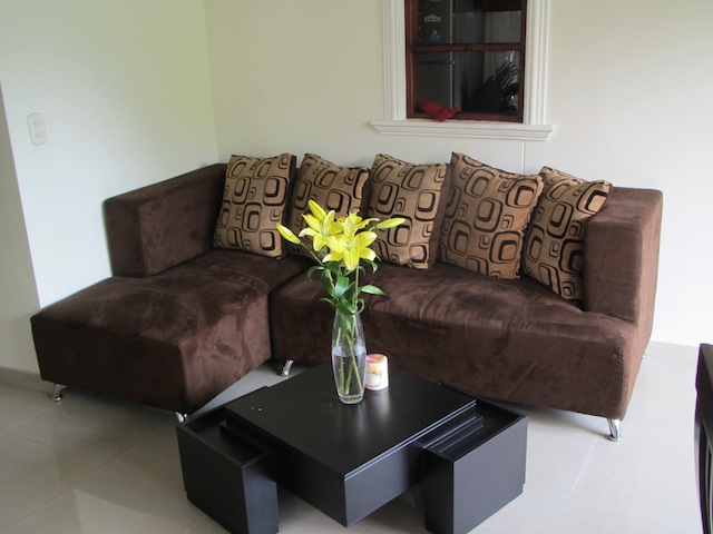 Inside my first apartment in Estadio