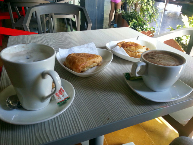 Kaldi Kaffe Lunch and coffee and Kaldi Kaffe.