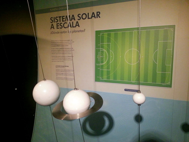 Scale model Our solar system to scale.