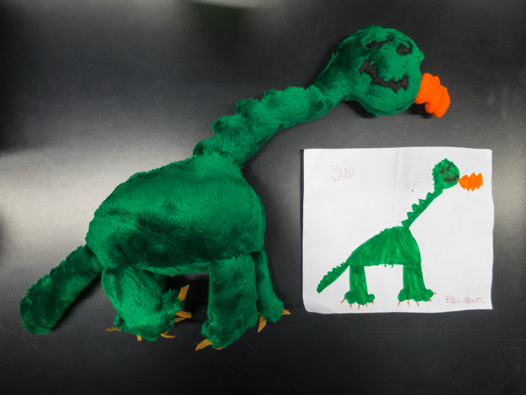 Dinosaur softie Dinosaur softie
