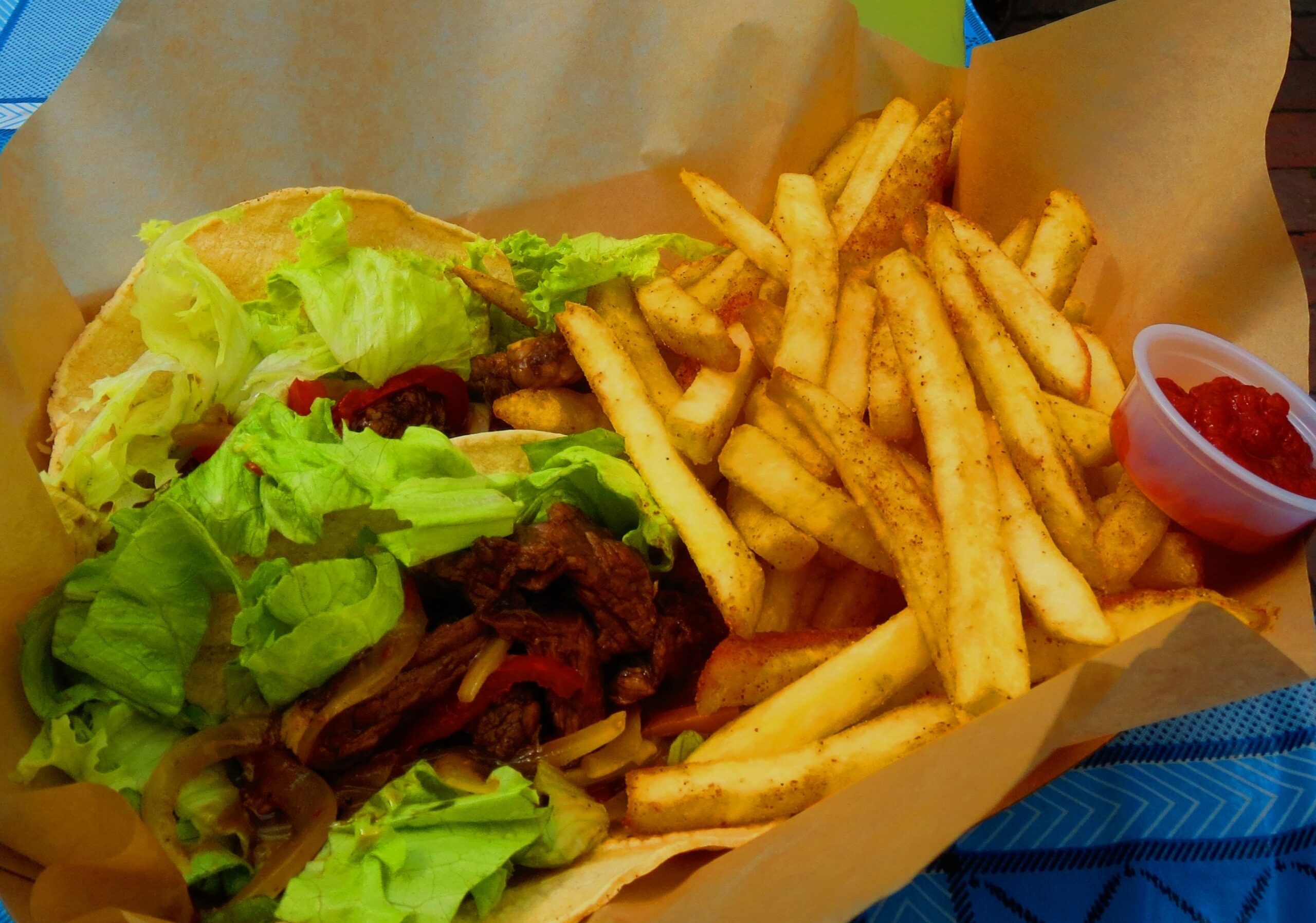 Bulgogi tacos Bulgogi tacos are one of the original food truck creations and Gorila Fusion is following suit.