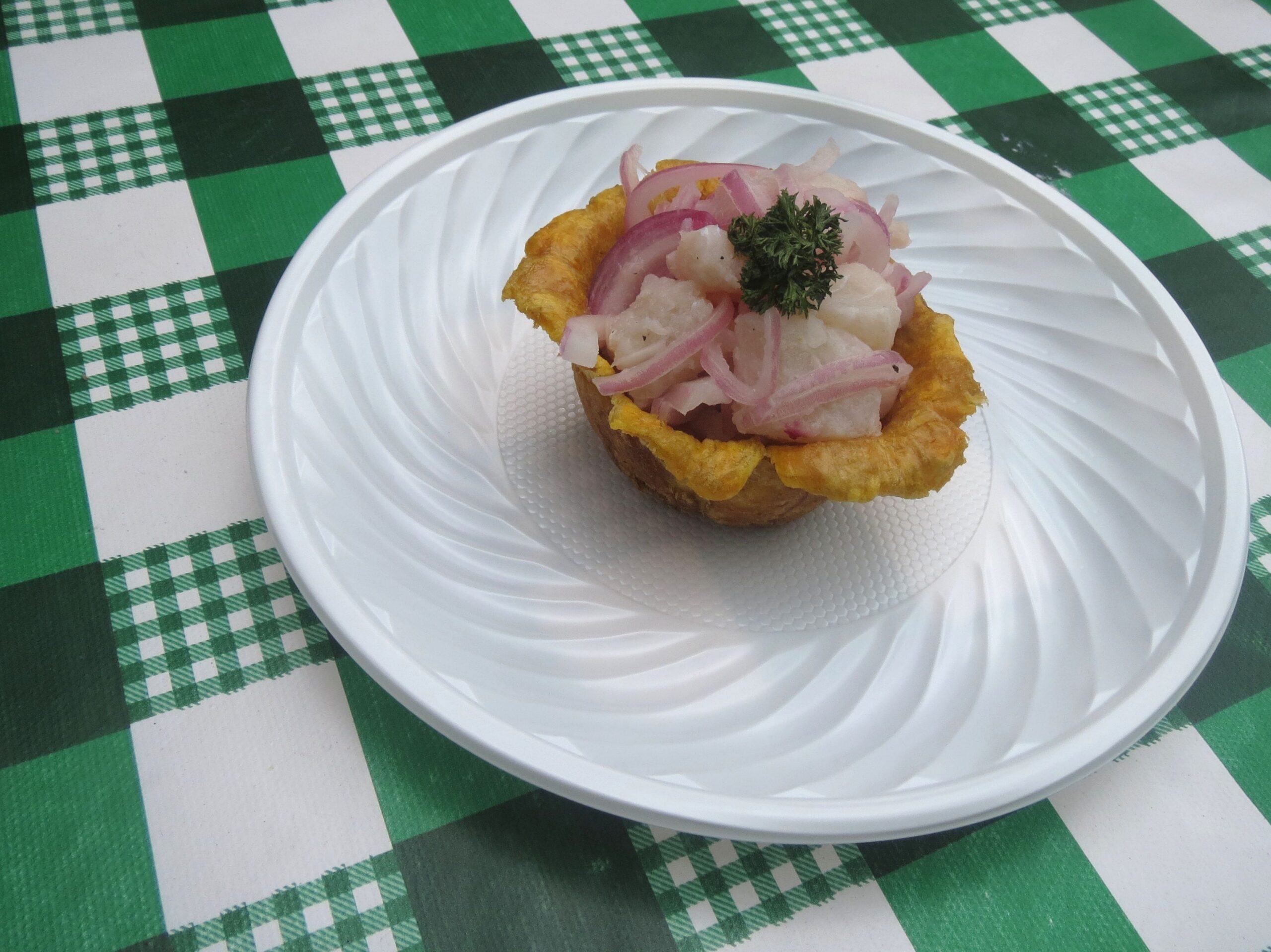 Ceviche The ceviche option at Patacón Peca'o is a good snack or appetizer. Next time, I'll try something more filling.