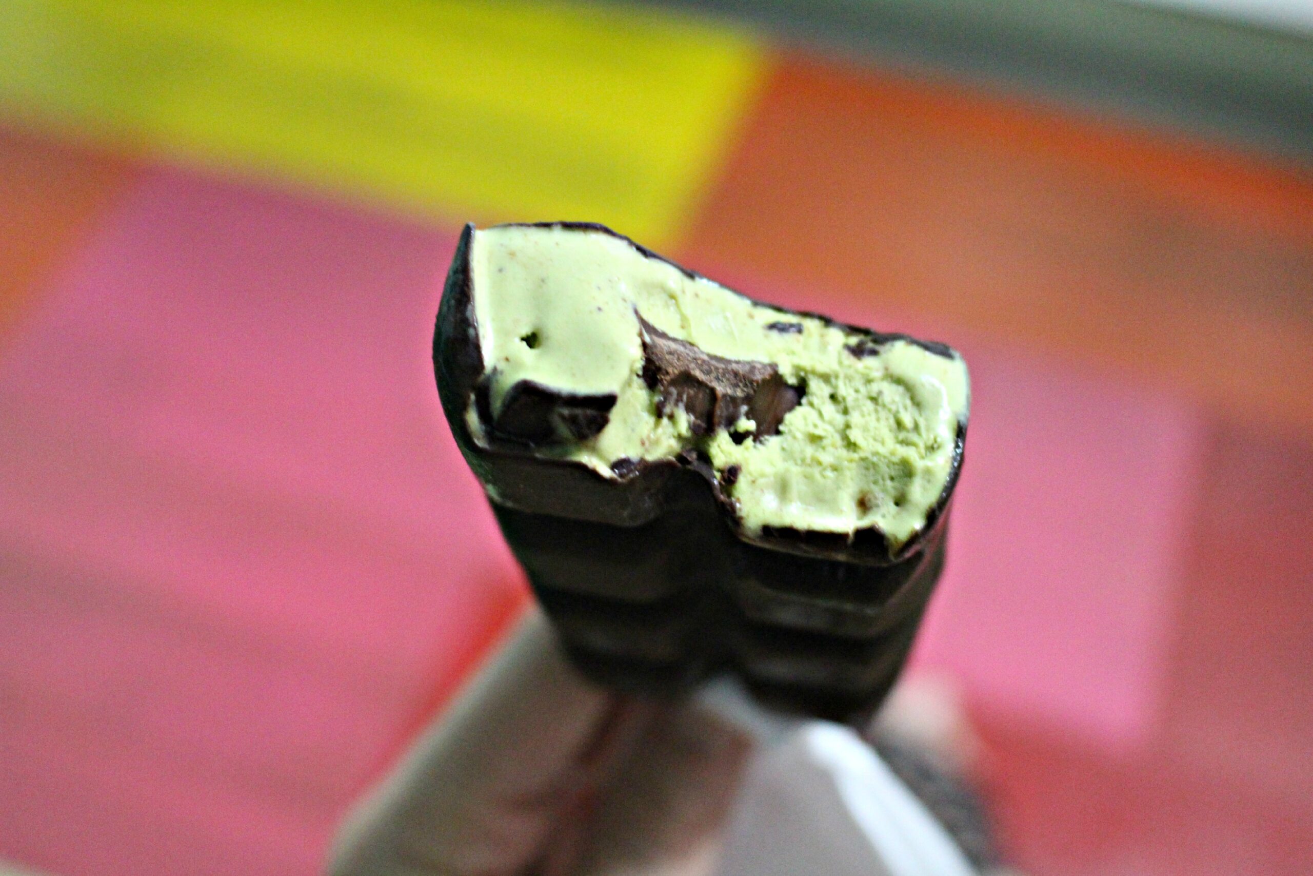 La Palettería Pistachio ic cream with Nutella filling