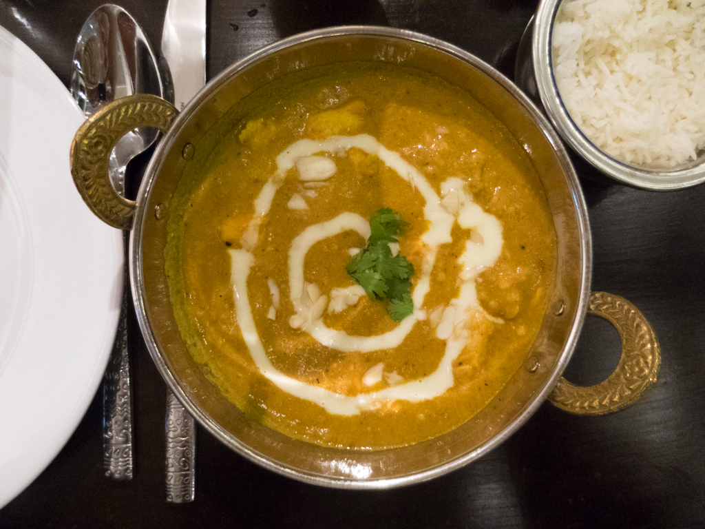 Pollo tikka masala