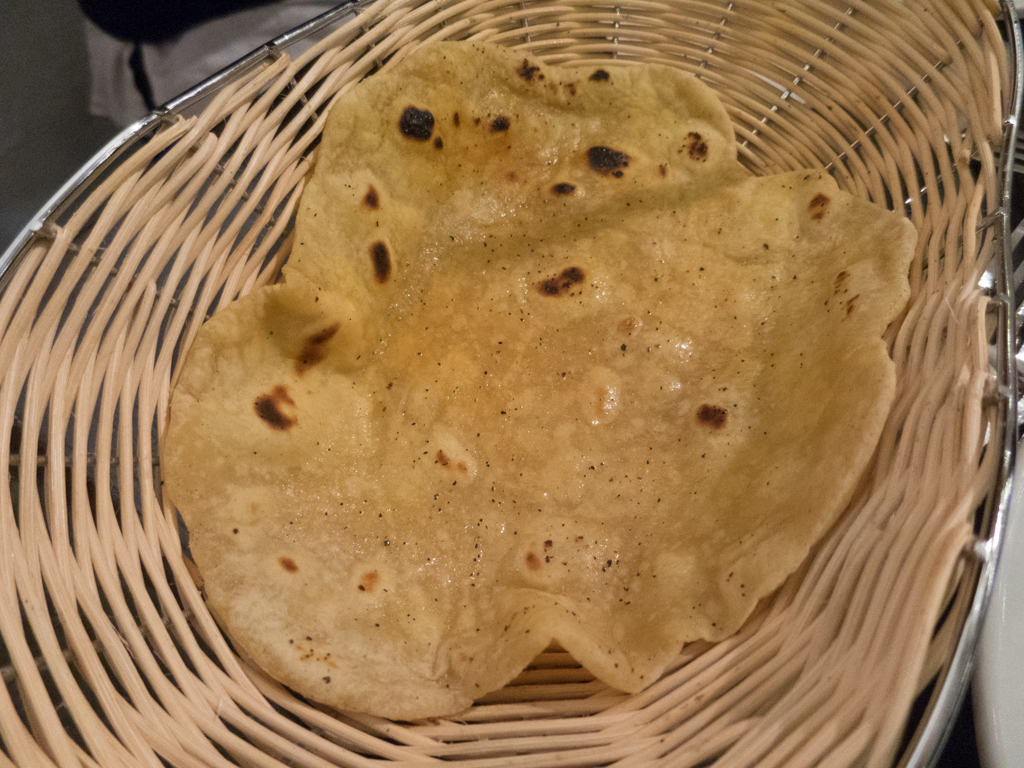 Naan con ajo