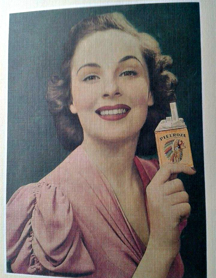 Cigarette advertisement