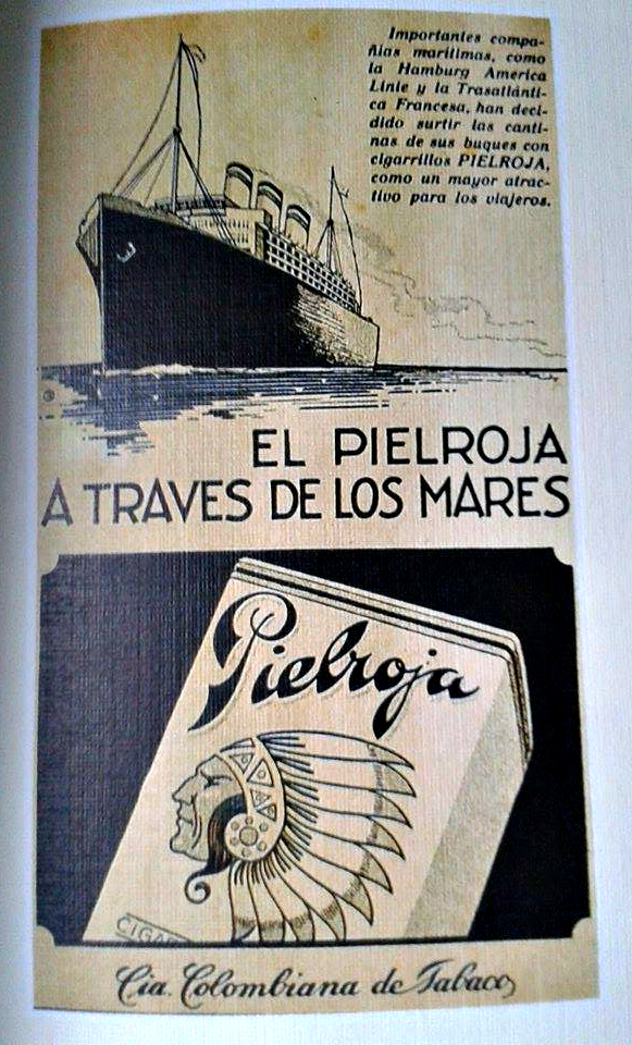 "The red-skin across seas"