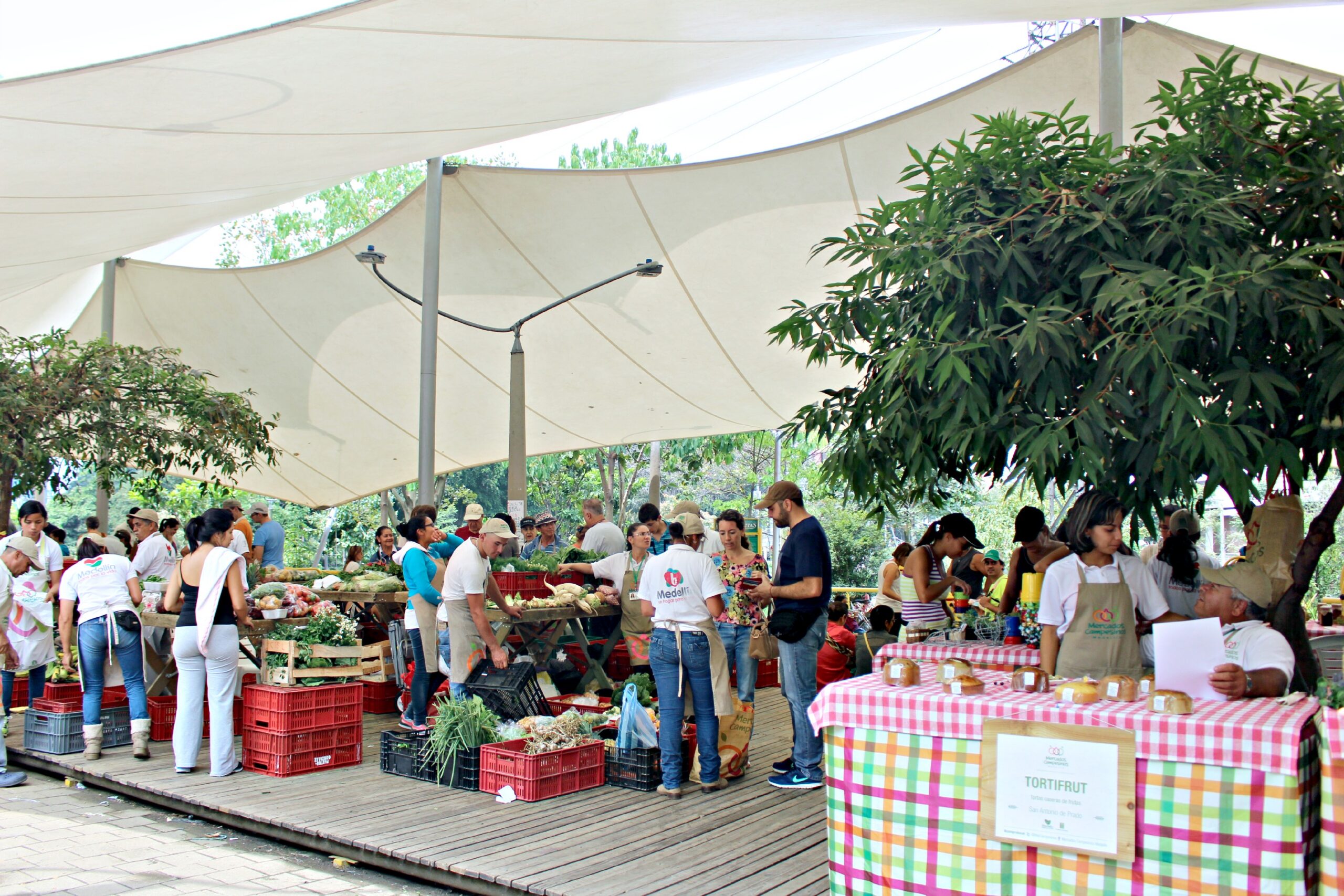 Mercado campesino Mercado campesino en Medellín