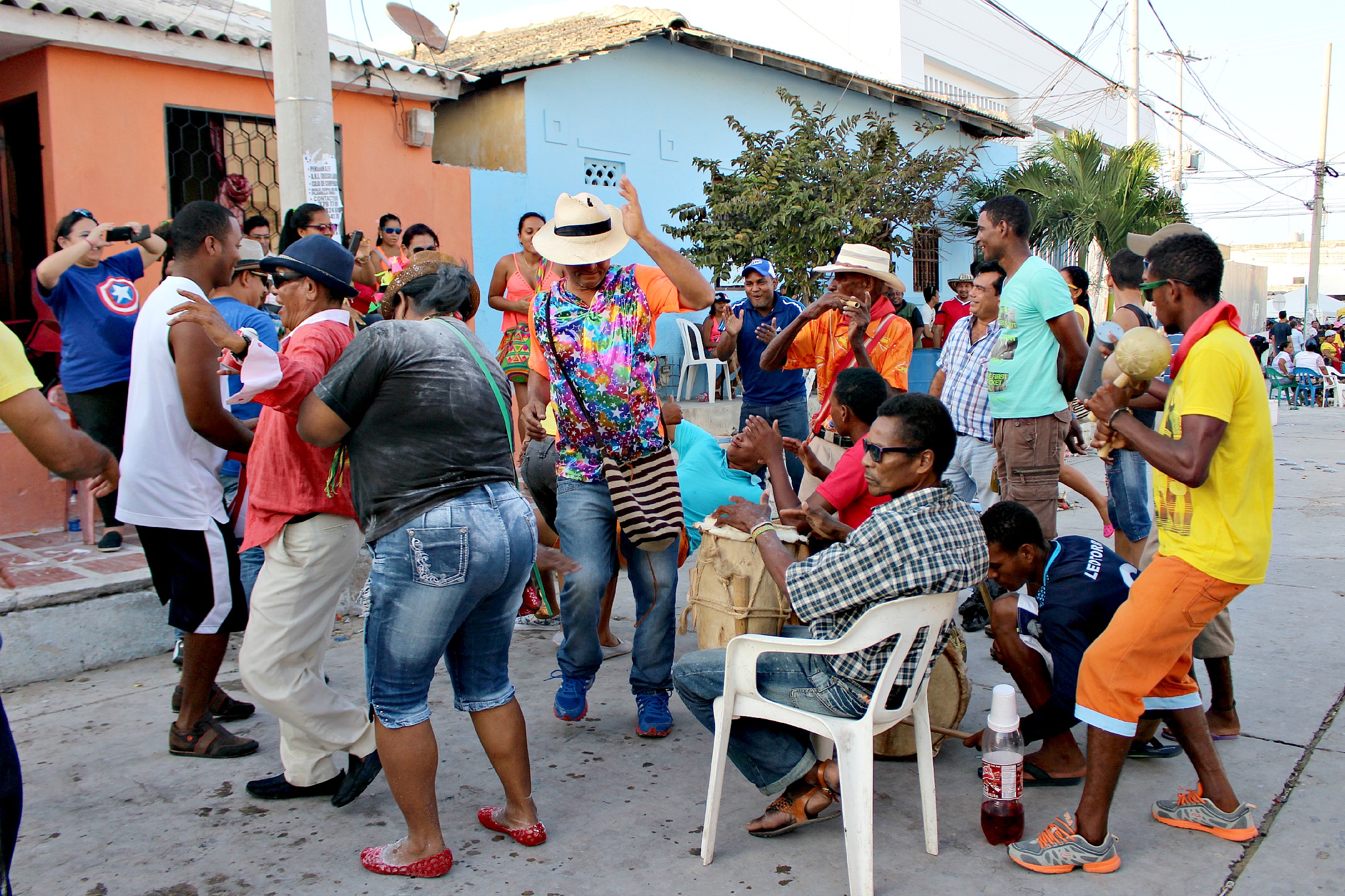 Street parties Street party at Carnaval de Barranquilla