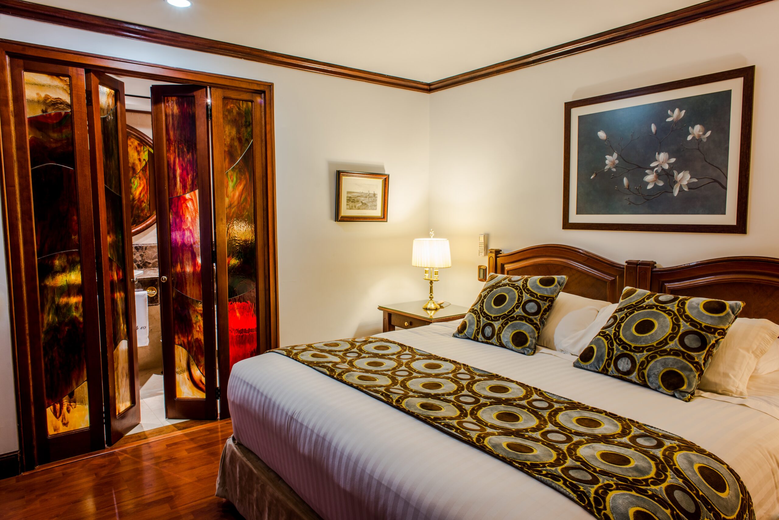 Luxury room A luxury room (photo courtesy Hotel Park 10)