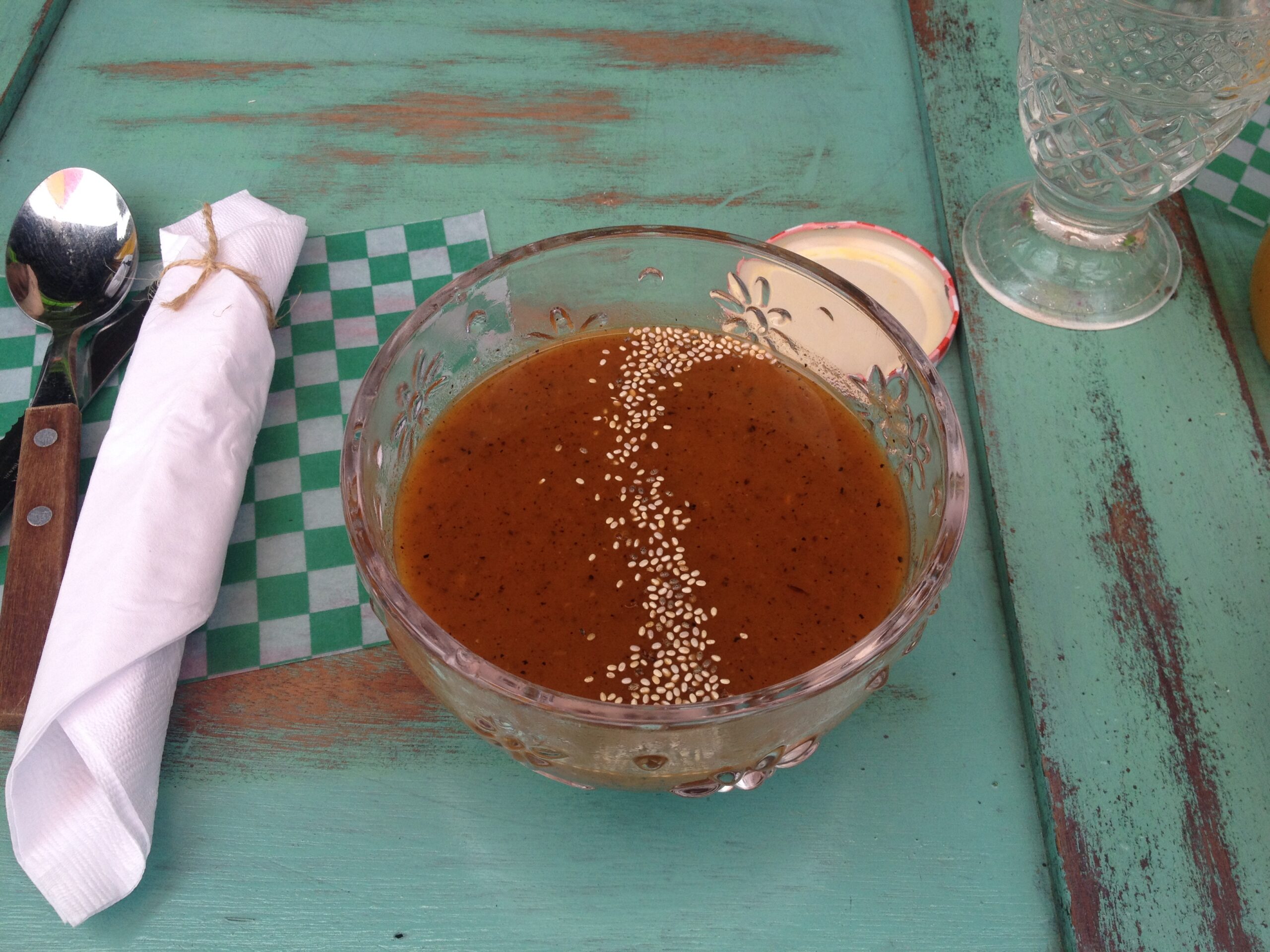 Homely tomato soup