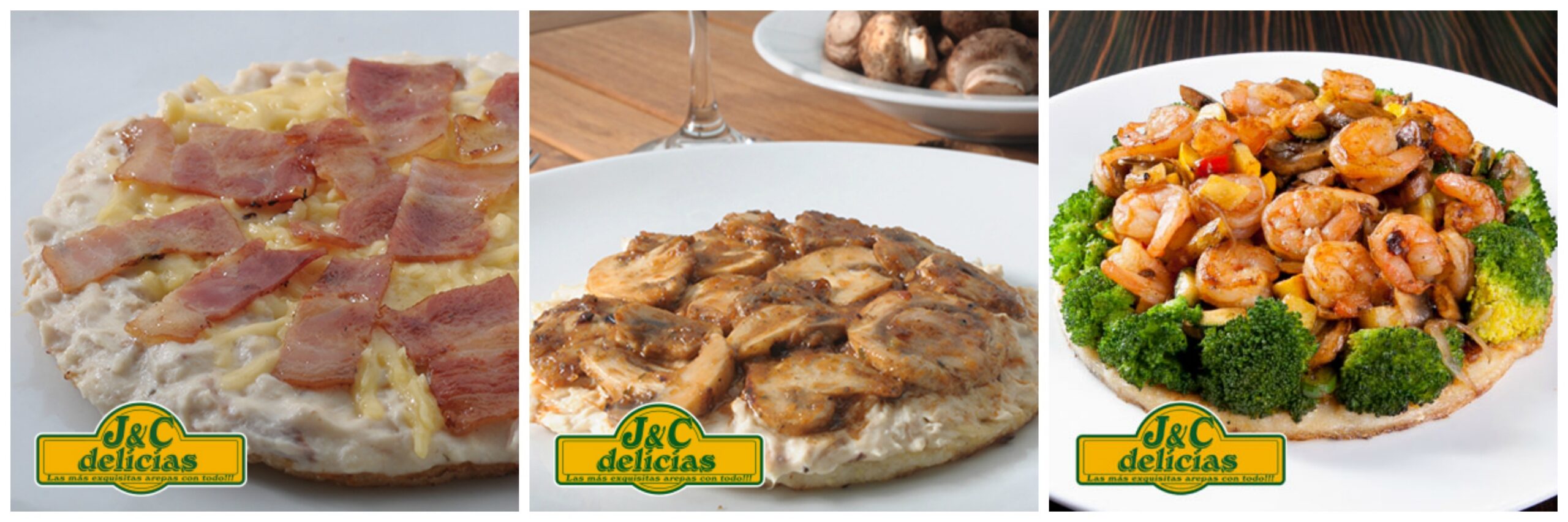 Arepas Arepas (foto: J&C Delicias)
