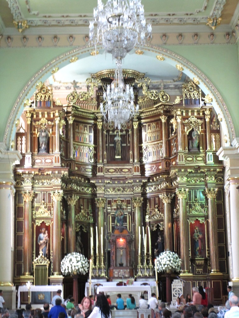 Altar The impressive main alter in the church