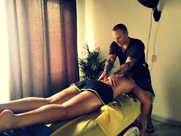 Michael Nedwick during a session.
