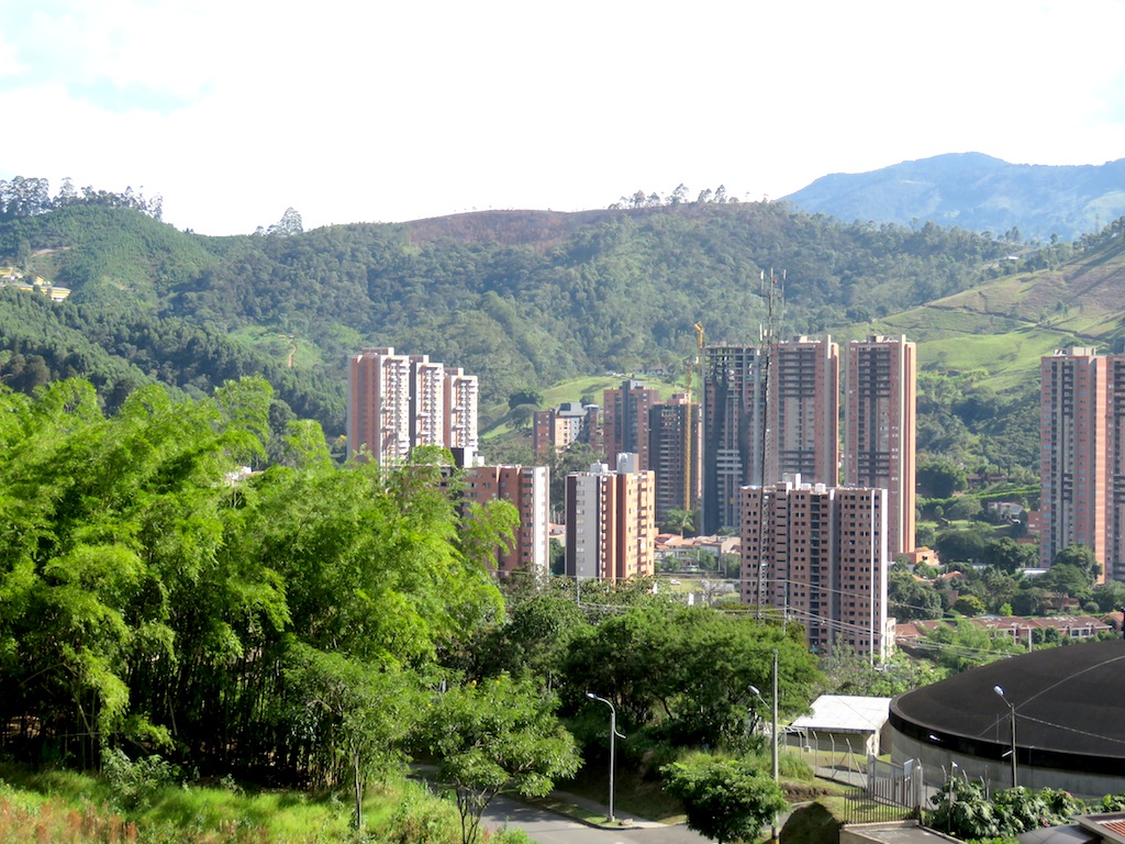 Sabaneta Vista desde uno de los balcones del apartamento