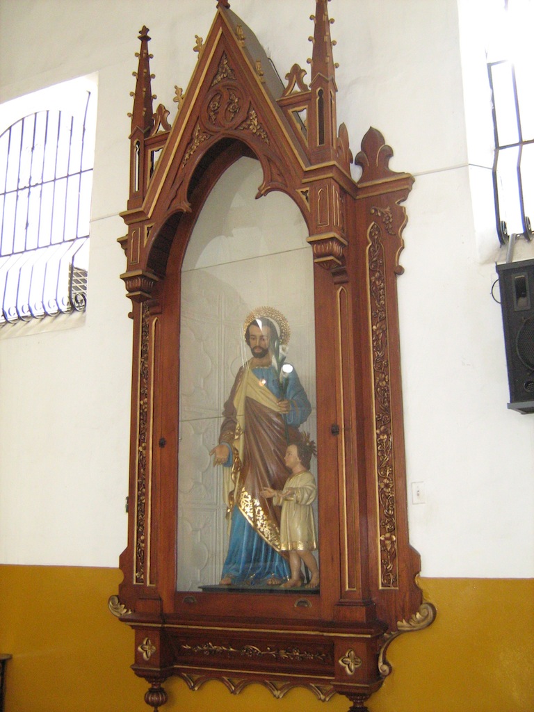 Religious art One of the pieces of religious artwork in the church (photo: SajoR)