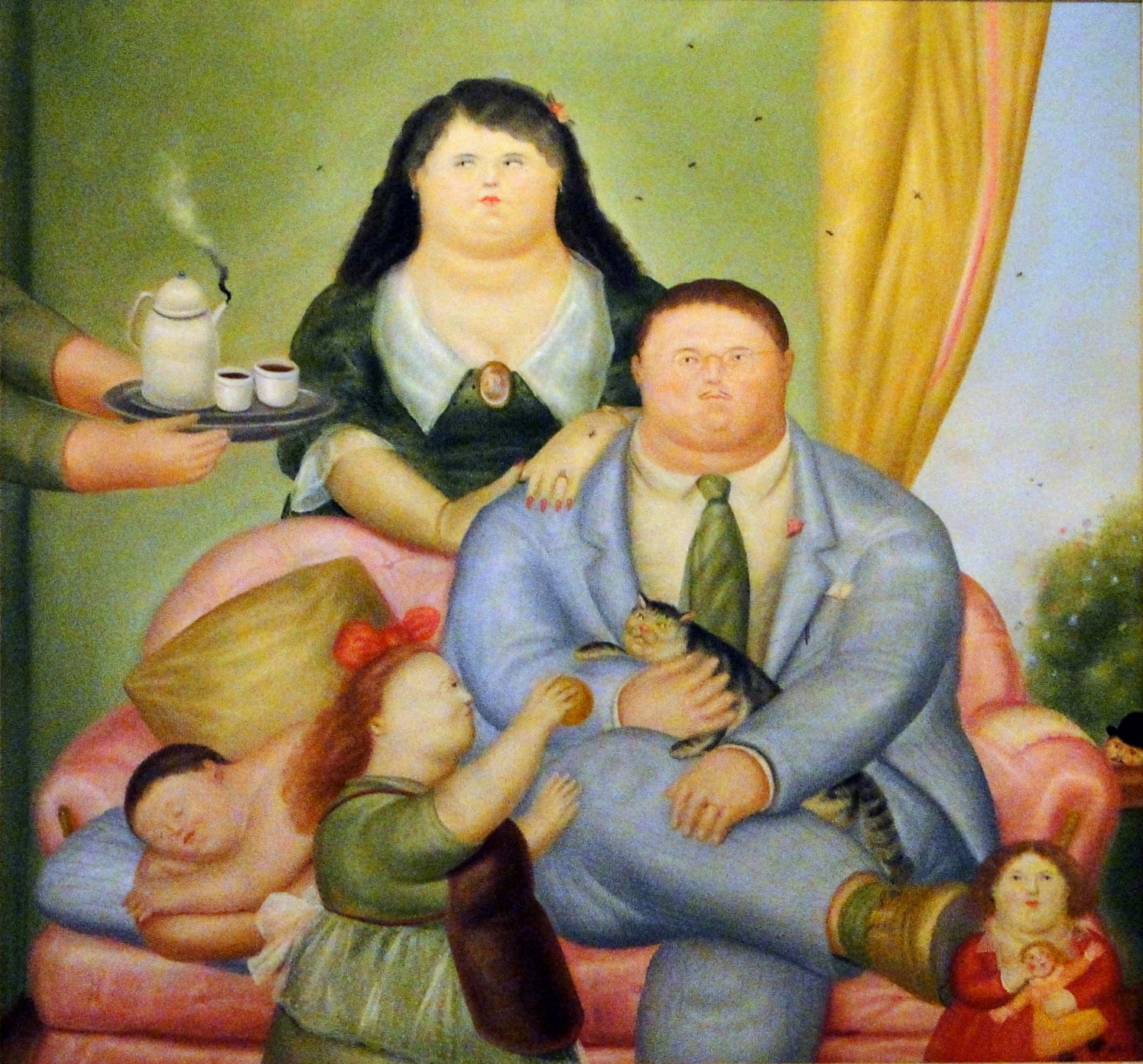 La familia Colombiana by Fernando Botero photo from www.eladerezo.com