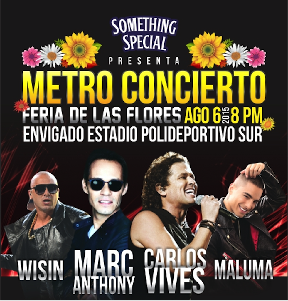 Concierto Metro Feria de Las Flores Concierto Metro Feria de Las Flores