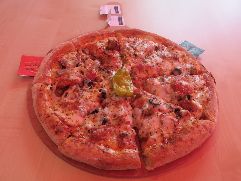 Medium Italiana pizza at Papa Johns